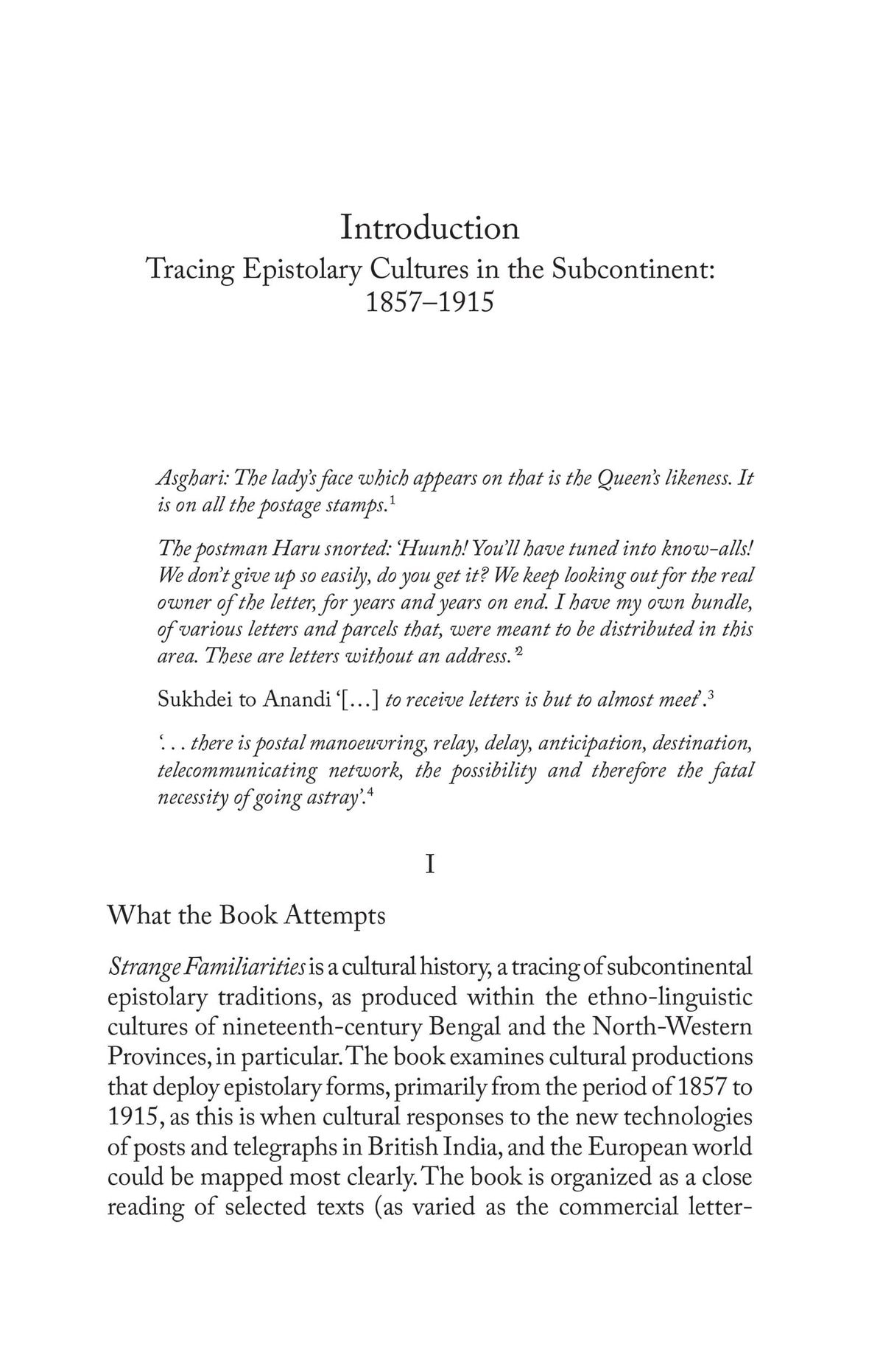 Primus Books- Strange Familiarities: Tracing Epistolary Cultures in the Subcontinent (1857-1915) - Retail Maharaj