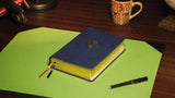 NIV, The Grace and Truth Study Bible, Leathersoft, Navy, Red Letter, Comfort Print