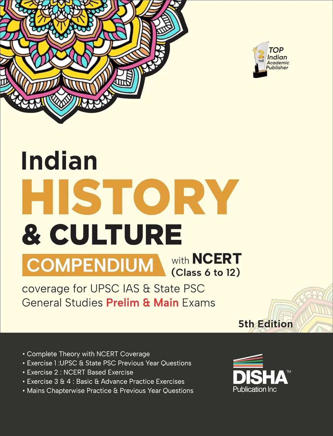 Indian History & Culture Compendium with NCERT (Class 6 to 12) coverage for UPSC IAS & State PSC General Studies Prelim & Main Exams 5th Edition - Retail Maharaj