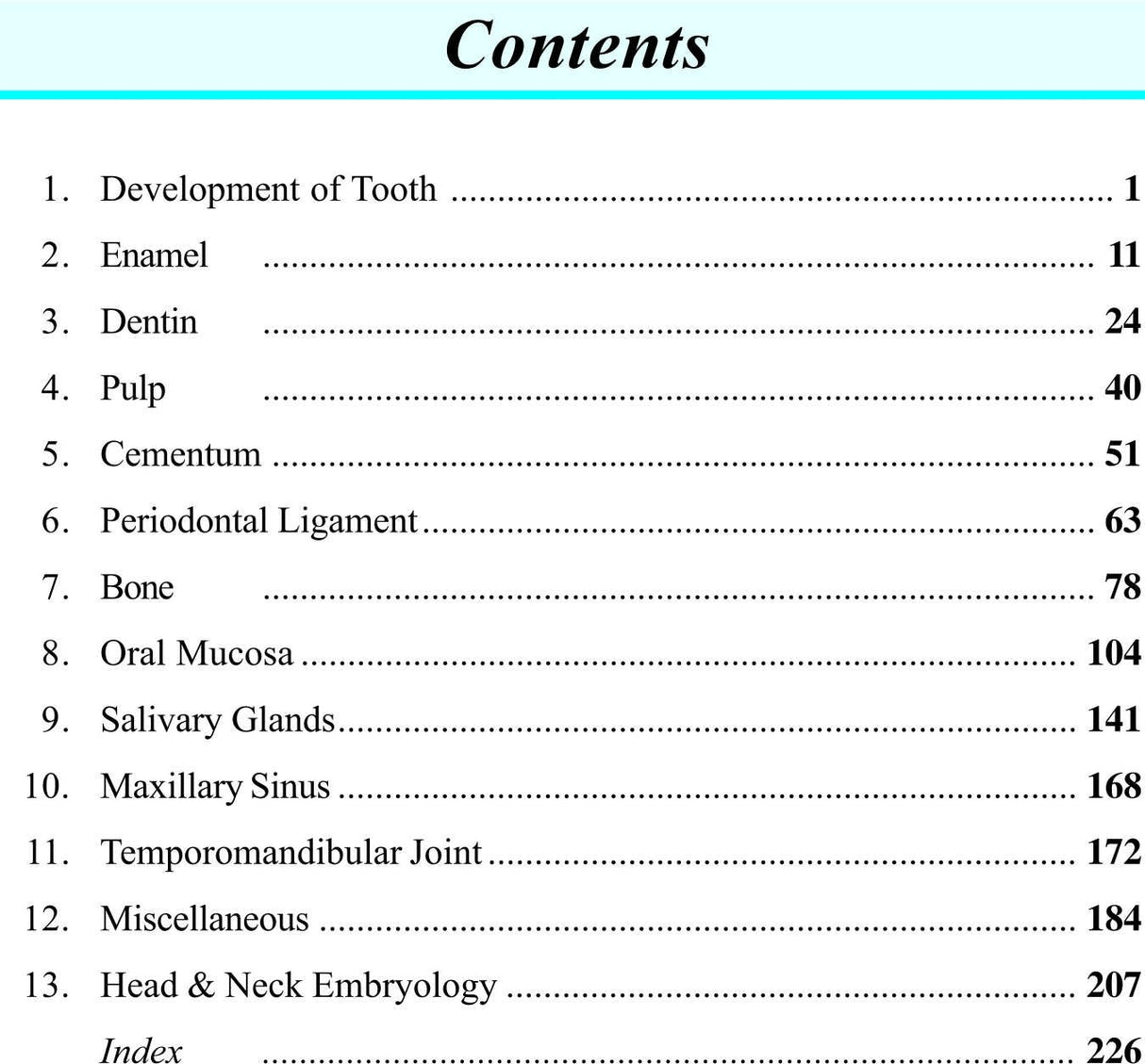 Oral Histology and Embryology Learning Made Easy 1st/2016