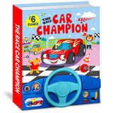 My First Car Racing Sound Book | Interactive Musical Board Book for Toddlers | Vehicle Sounds and Early Learning Fun - Retail Maharaj