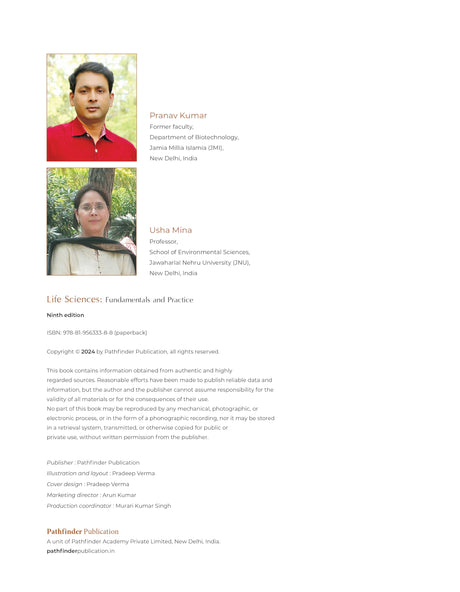 Pathfinder’s Life Sciences, Fundamentals and Practice, Part - 2, Ninth Edition - Retail Maharaj