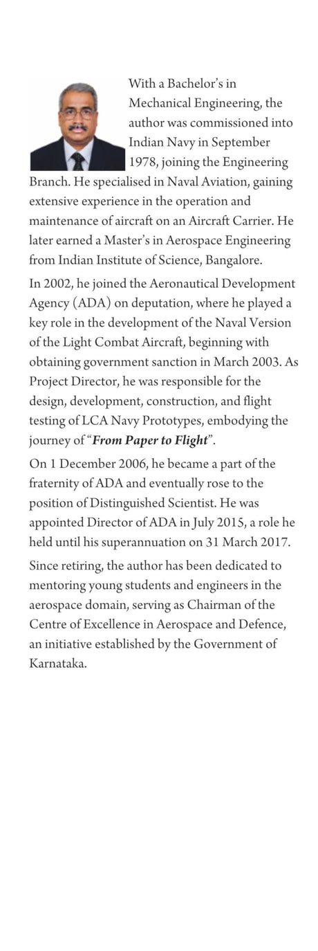 Paper to Flight: The Design Story of India`s Carrier Borne Fighter - Retail Maharaj