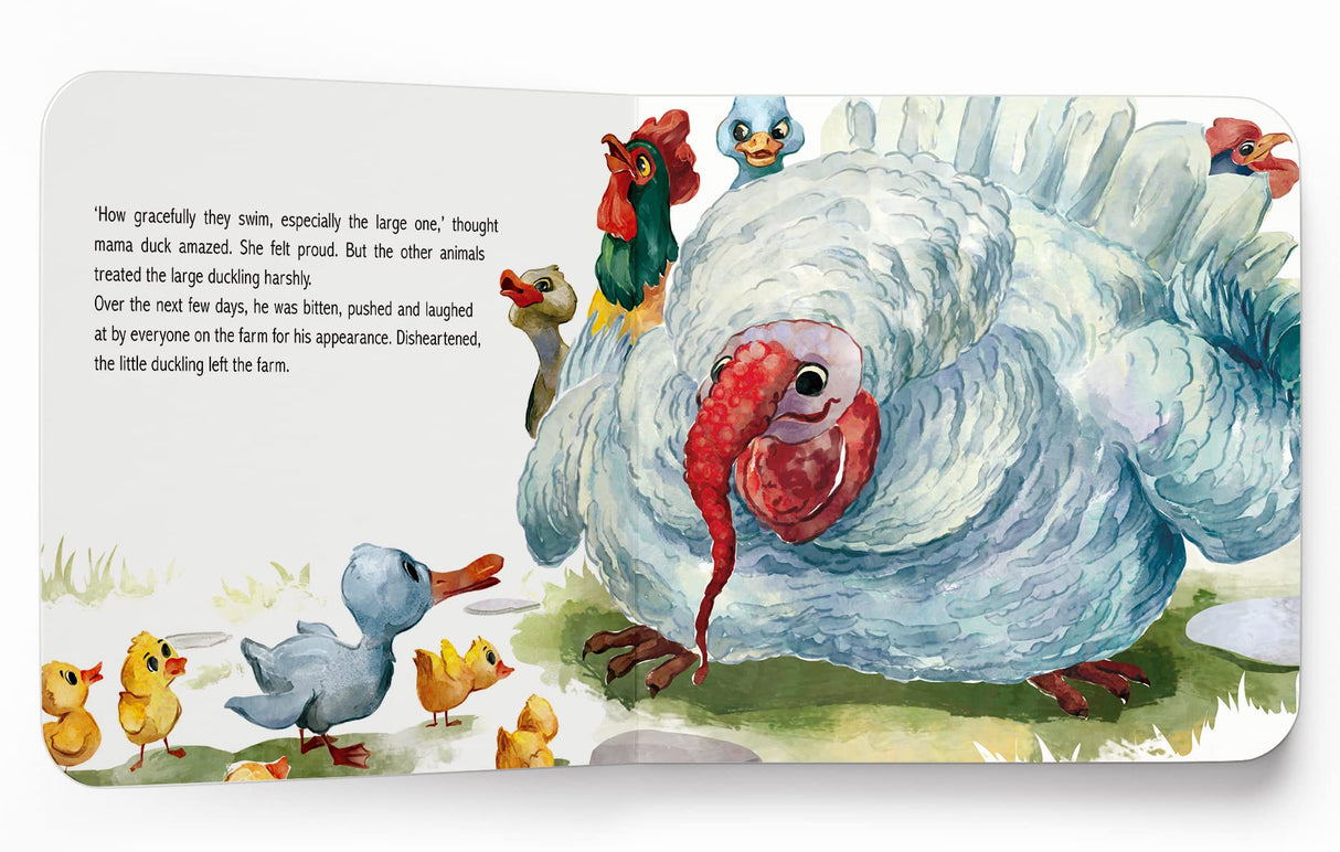 My first Illustrated Fairytale Board Book - The Ugly Duckling Board Book - Retail Maharaj