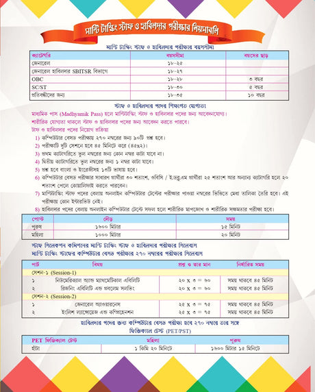 Staff Selection Commission Multi Tasking Staff, Havaldar - 2023 - Non-Technical || CBIS || CBN || with Explanation - Bengali Version - Retail Maharaj