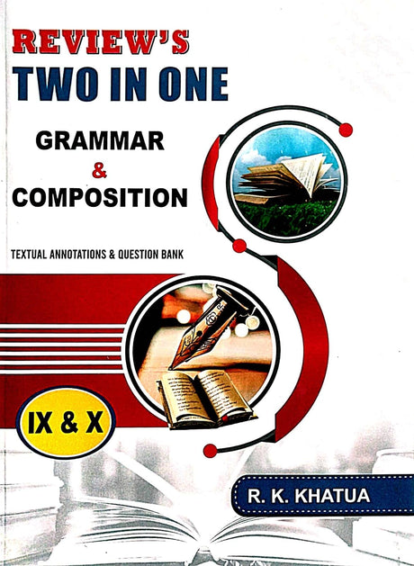 Review's Two-In-One Grammer & Composition Class-IX & X (English Version) - Retail Maharaj