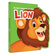 My First Shaped Board Book: Illustrated Lion - Animal Picture Book for Kids Age 2+ Board book - Retail Maharaj