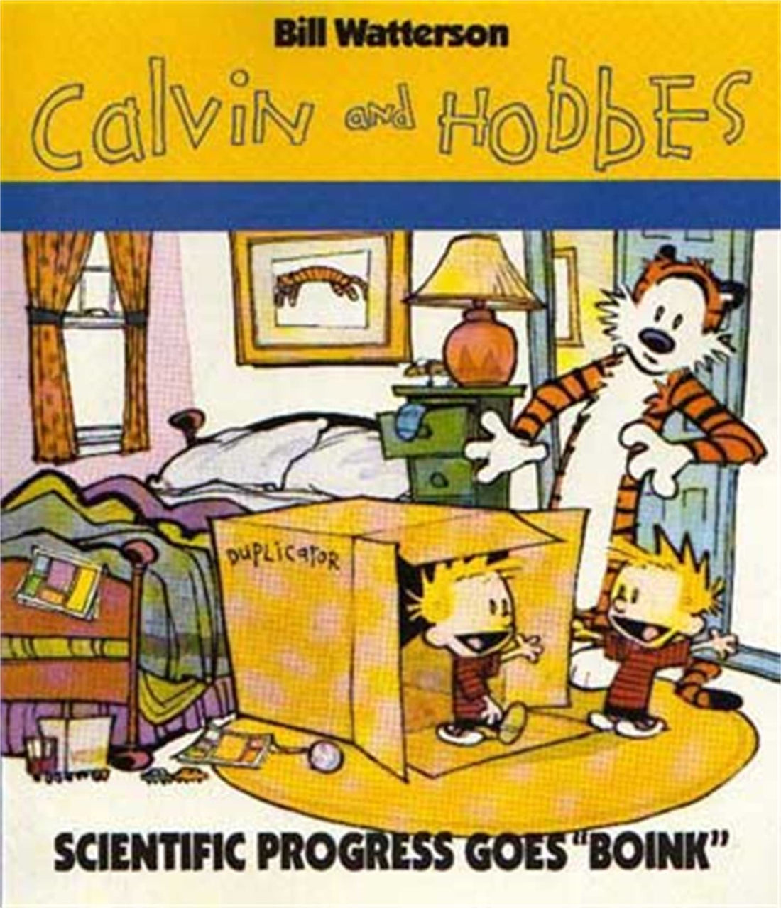 CALVIN &amp; HOBBES: SCIENTIFIC PROGRESS GOES BOINK