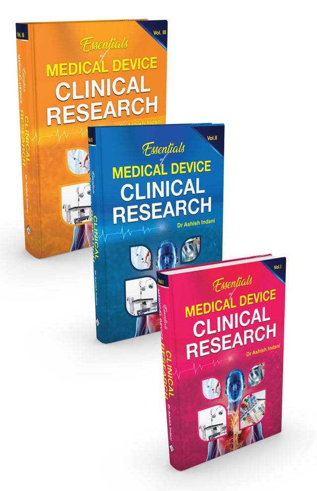 Essentials of Medical Device Clinical Research (Vol 1, 2 & 3) - Retail Maharaj