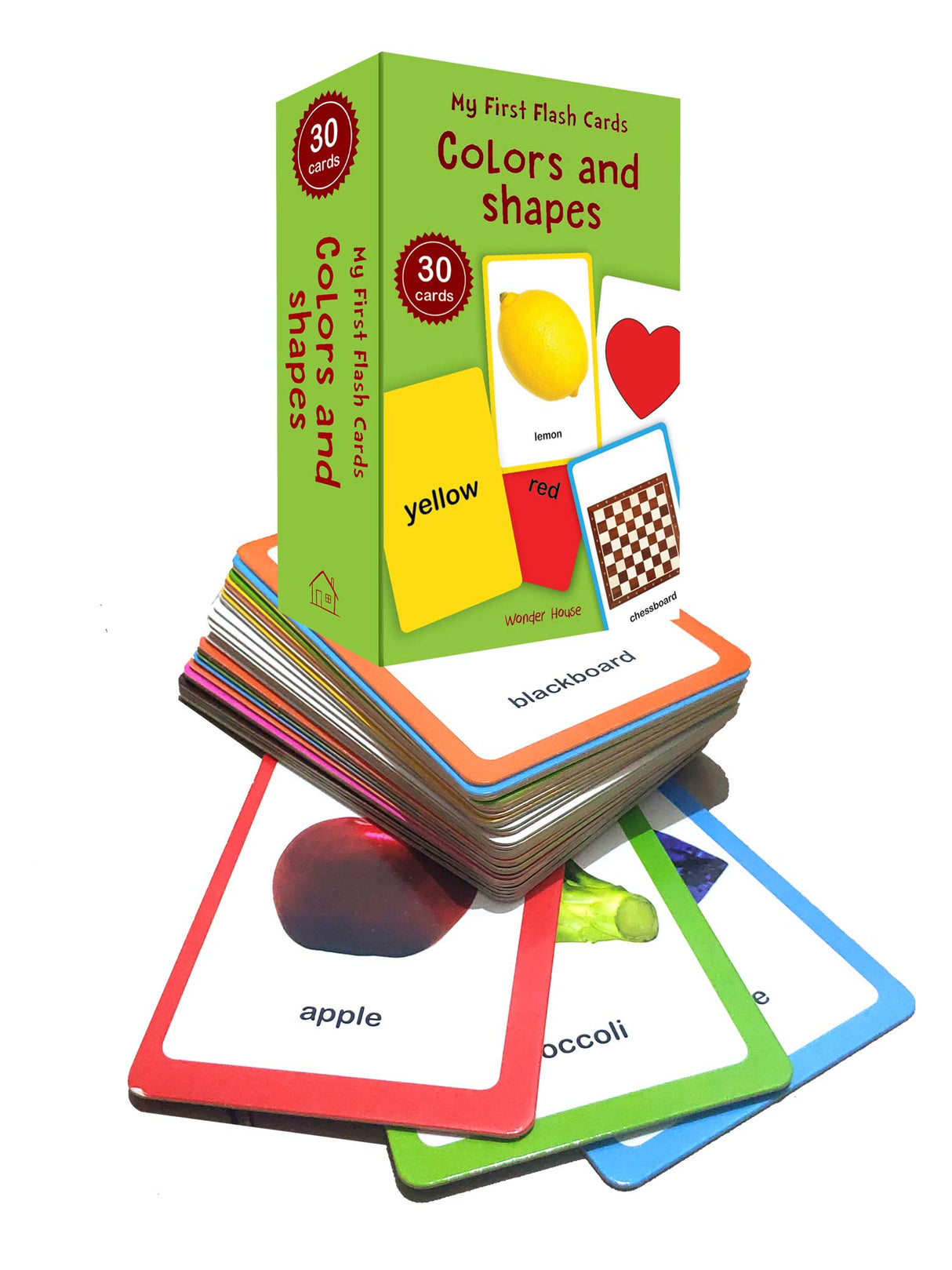 My First Flash Cards Colors And Shapes : 30 Early Learning Flash Cards For Kids - Retail Maharaj