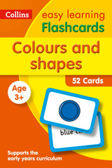 Colours and Shapes Flashcards: Ideal for Home Learning - Retail Maharaj