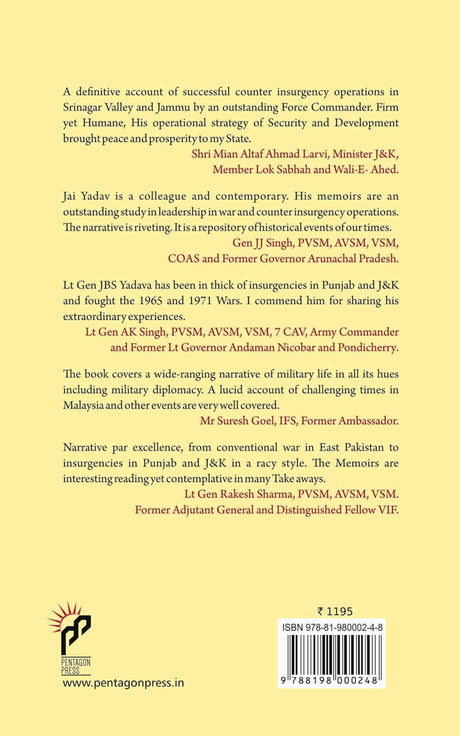 No Mission Impossible: Memoirs of a General in War and Insurgency - Retail Maharaj