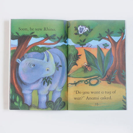 Anansi and the Tug of War - Level 1 (Usborne First Reading) [Paperback] Lesley Sims - Retail Maharaj