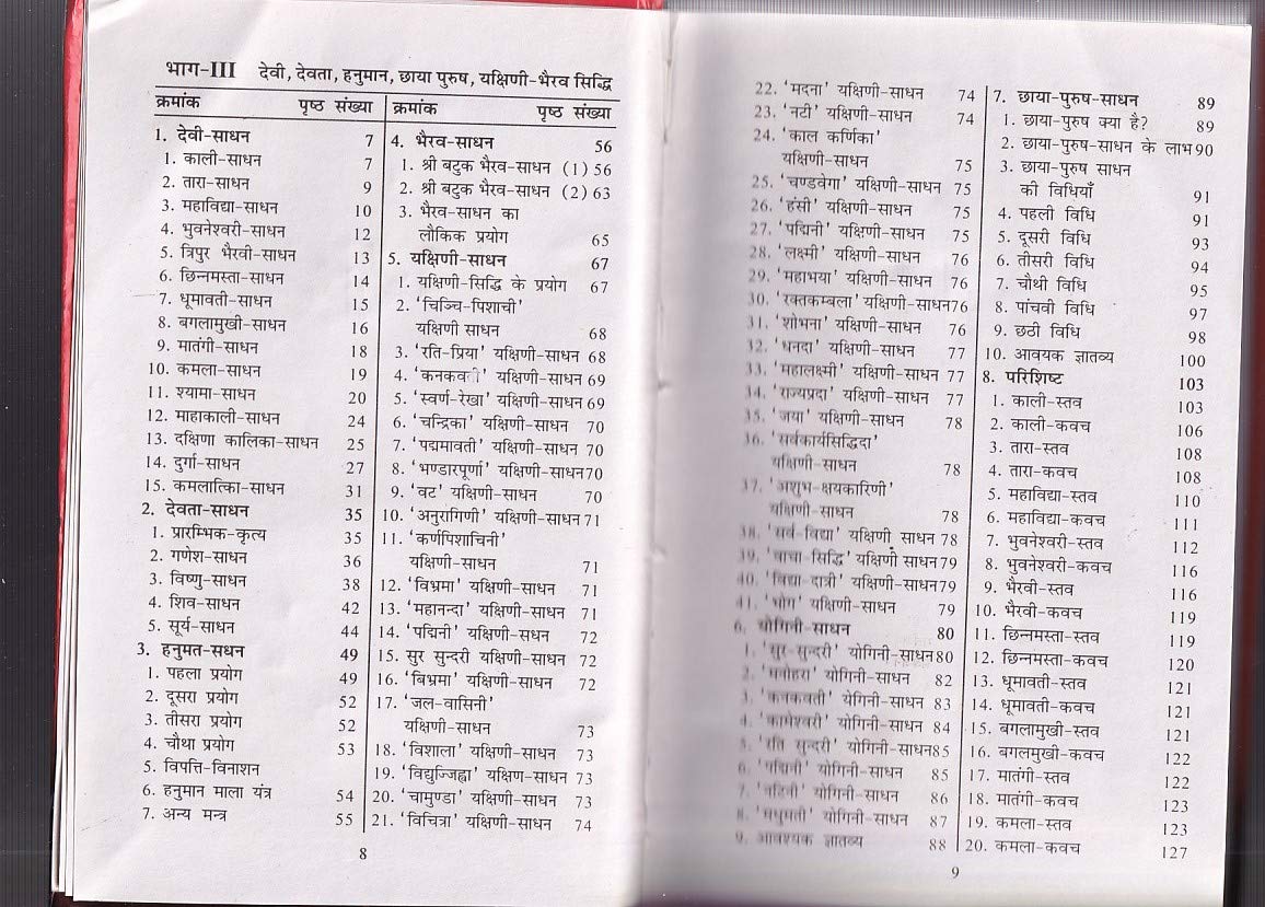 Yantra Tantra Mantra Shiromani Part-1+ Part-2 (Two volume set) - Retail Maharaj