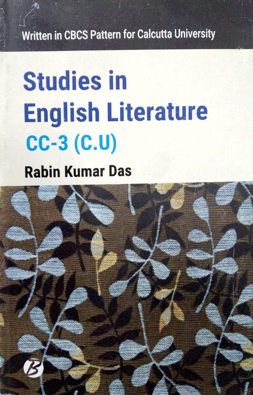 Studies in English Literature CC-3 (C.U) in English - Retail Maharaj
