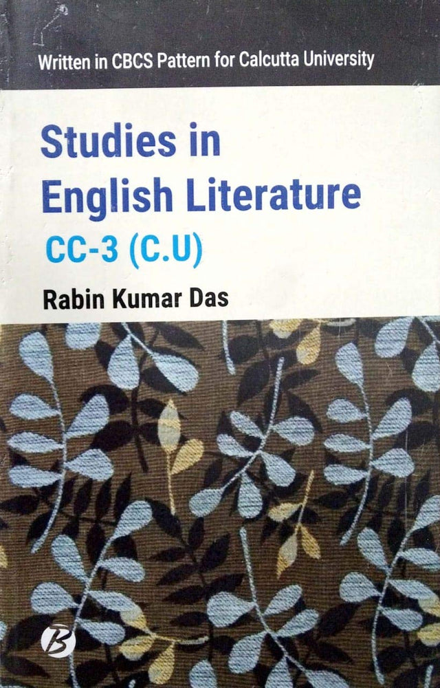 Studies in English Literature CC-3 (C.U) in English - Retail Maharaj