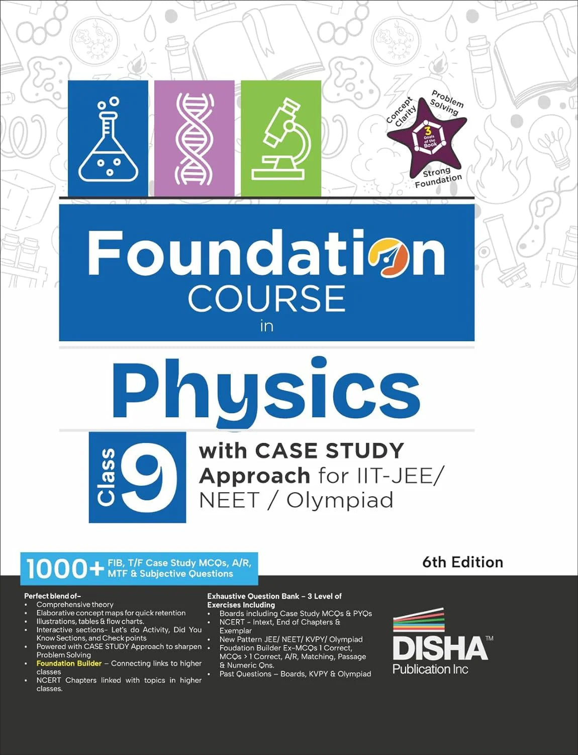 Foundation Course in Physics Class 9 with Case Study Approach for IIT JEE/ NEET/ Olympiad - 6th Edition - Retail Maharaj