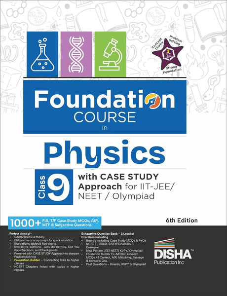 Foundation Course in Physics Class 9 with Case Study Approach for IIT JEE/ NEET/ Olympiad - 6th Edition - Retail Maharaj