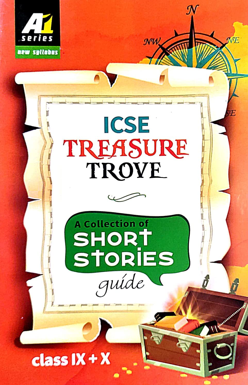 ICSE Treasure Trove:A Collection Of Short Stories Guide (Class IX+X ) (English Version) - Retail Maharaj