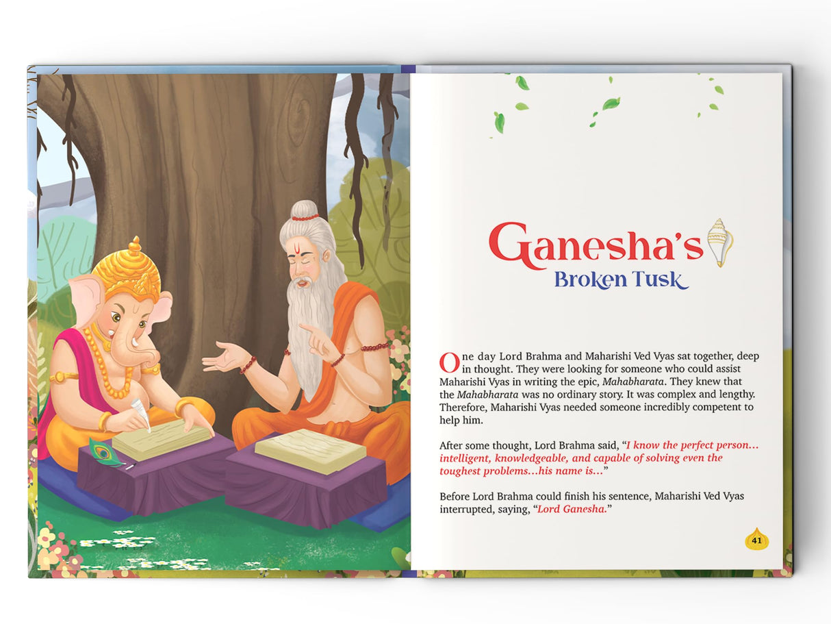 Ganesha Stories: 10 Illustrated Stories of Lord Ganesha for Children I Hindu Mythology | Indian Gods and Goddesses | Bedtime Storybook | Indian ... I Ages 5+ I [SELECT Early Learning Series] - Retail Maharaj