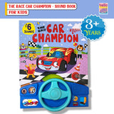My First Car Racing Sound Book | Interactive Musical Board Book for Toddlers | Vehicle Sounds and Early Learning Fun - Retail Maharaj