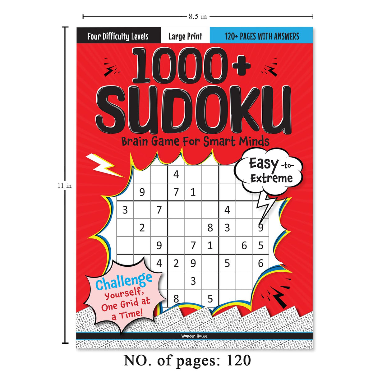 1000+ Sudoku Brain Games for Smart Minds | Fun Logic Puzzles for All L