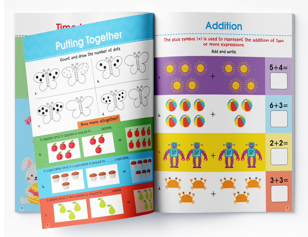Knowing Numbers: Activity Book for Children | Learn Counting, Number ...