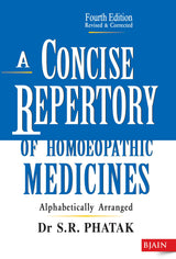 A Concise Repertory of Homoeopathic Medicines - Retail Maharaj