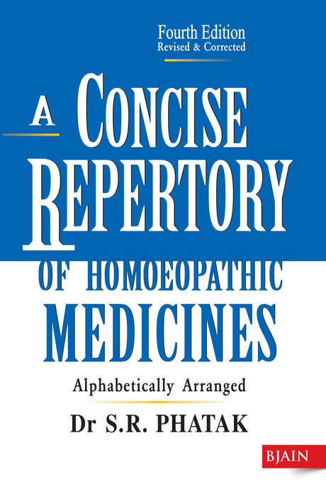 A Concise Repertory of Homoeopathic Medicines - Retail Maharaj