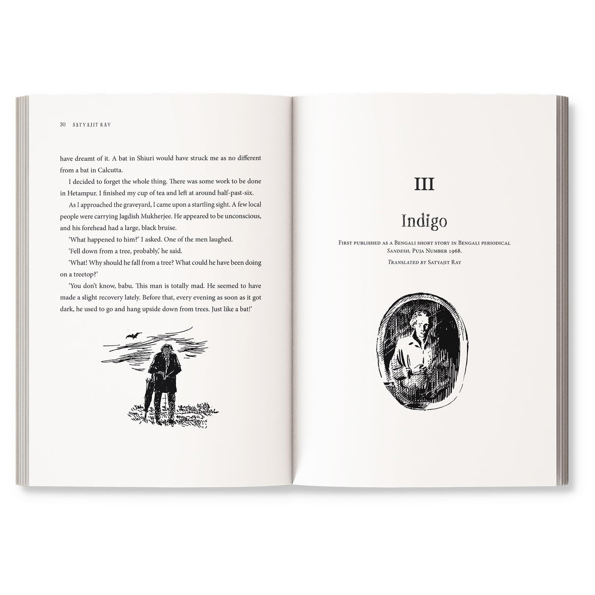 Ghosts, Supernatural and Tales of the Uncanny: A classic, collectable edition of Satyajit Ray’s iconic horror stories, featuring his original illustrations | Foreword by Sandip Ray | Ages 11+ - Retail Maharaj