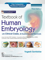 Textbook of Human Embryology , with Clinical Cases, 3D Illustrations and Flowcharts 3/e | As per the latest NMC Guidelines | (CBME) Curriculum under Graduate Medical Education Regulation | Free Companion Workbook Included - 2026