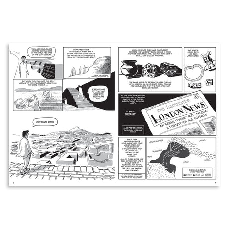 The People of the Indus: A Graphic Narrative on the Rise and Fall of the Harappan Civilization - Retail Maharaj
