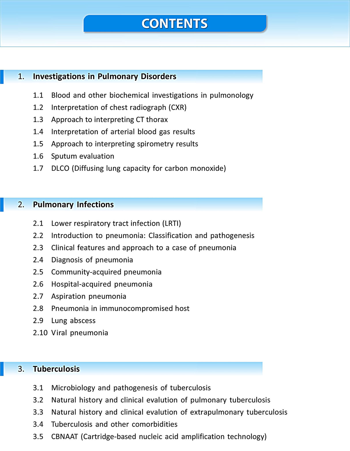 Manual of Respiratory Medicine
