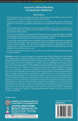 ESSENTIALS OF BLOOD BANKING & TRANSFUSION MEDICINE