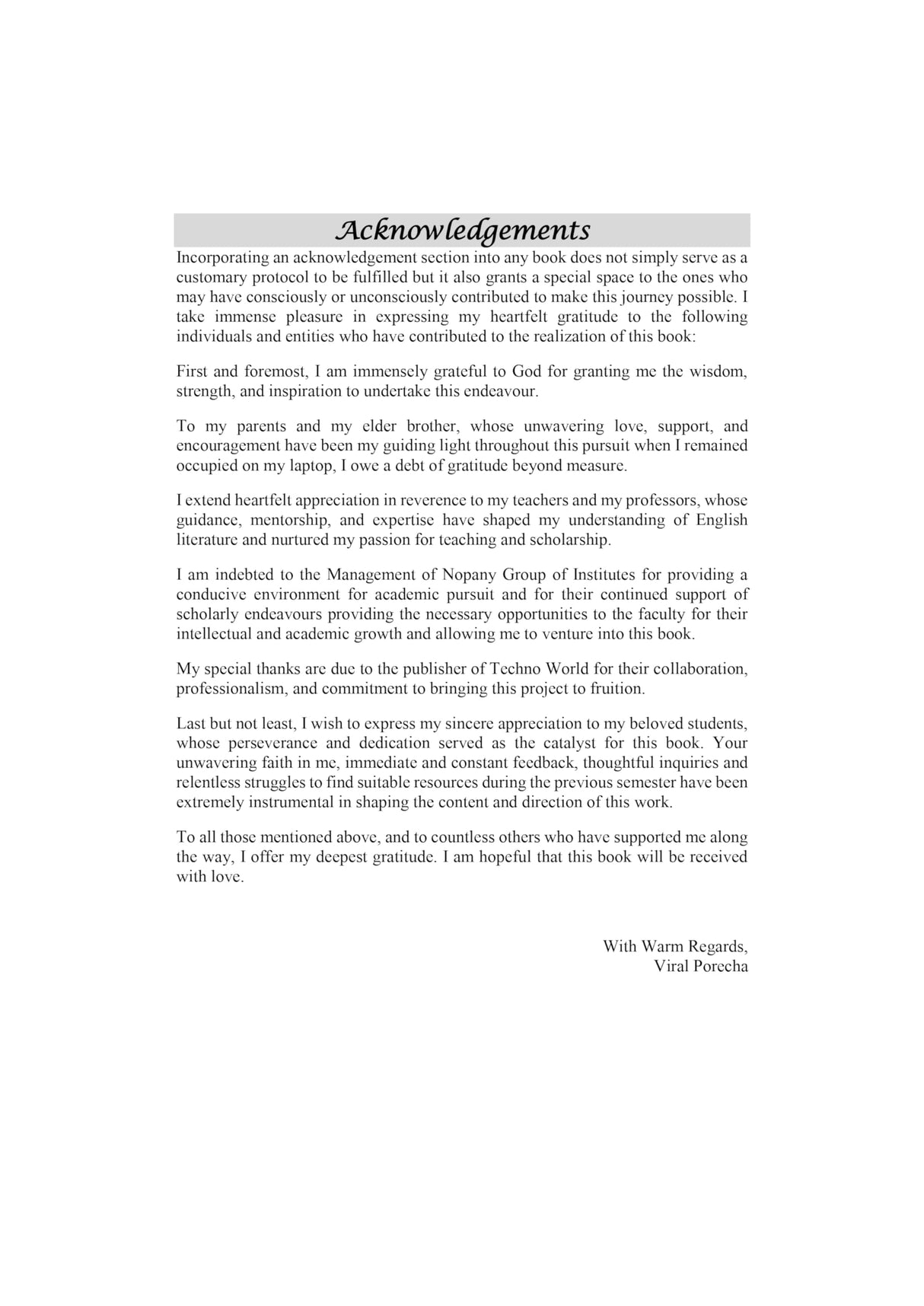 English Literature Se-2/Viral Porecha - Retail Maharaj