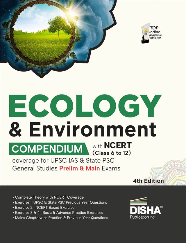 Ecology & Environment Compendium with NCERT (Class 6 to 12) coverage for UPSC IAS & State PSC General Studies Prelim & Main Exams 4th Edition - Retail Maharaj