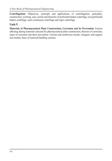 A Text Book of Pharmaceutical Engineering, According to PCI regulations For B. Pharm 2nd Year 3rd Semester