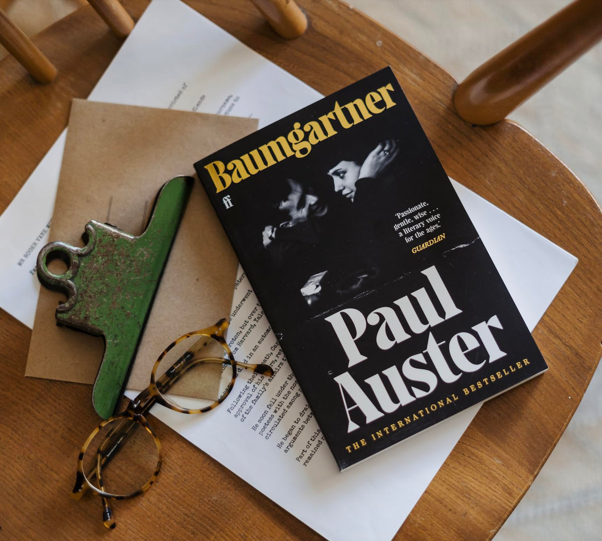 Baumgartner: A tender masterpiece of love, memory and loss from one of the world’s great writers.