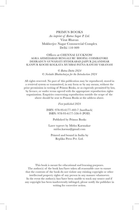 Economic Transition in Early Modern India: Production, Subsistence and the Market in Eighteenth-Century Bengal - Retail Maharaj