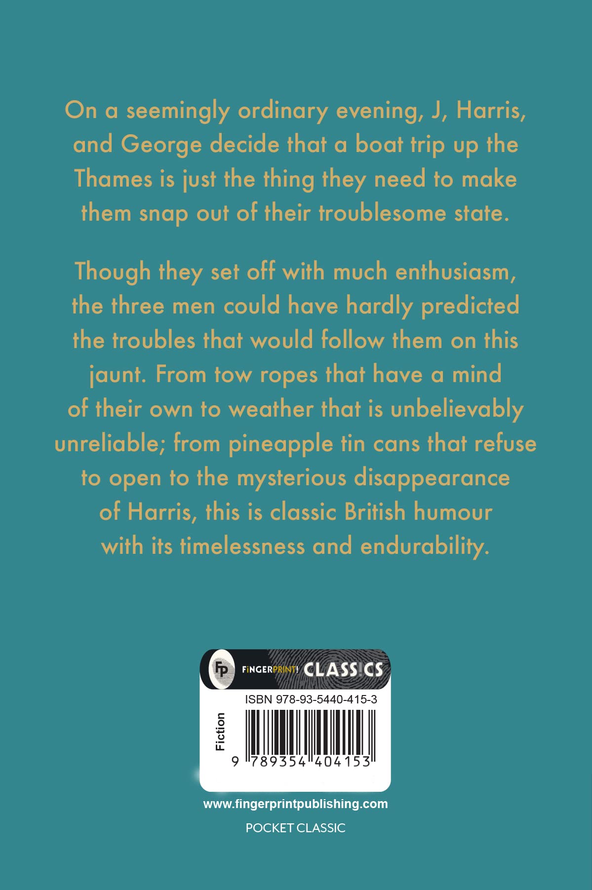 Three Men in a Boat (Pocket Classic) - Retail Maharaj