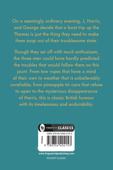 Three Men in a Boat (Pocket Classic) - Retail Maharaj