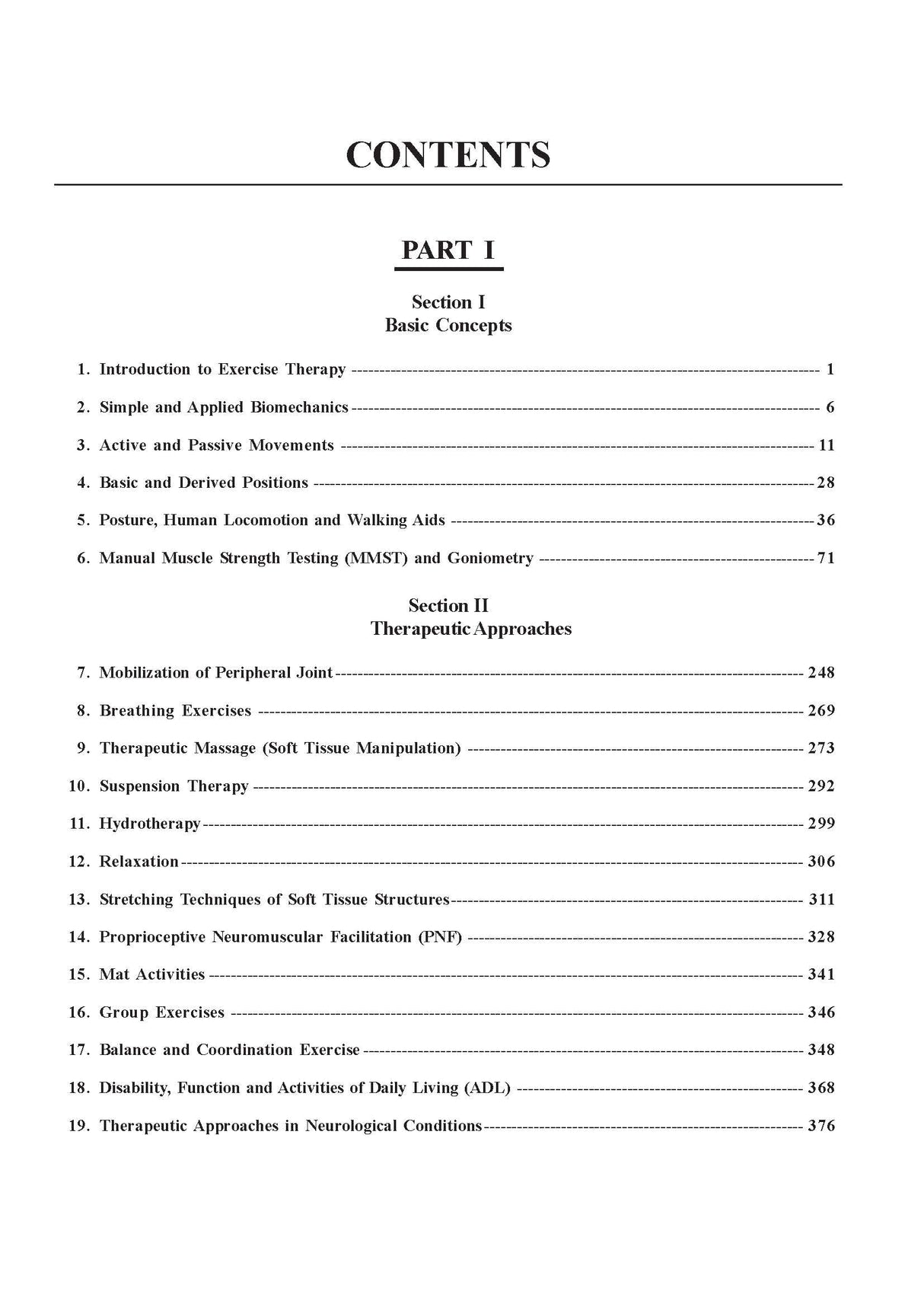 Exercise Therapy principles and practice 3rd edition