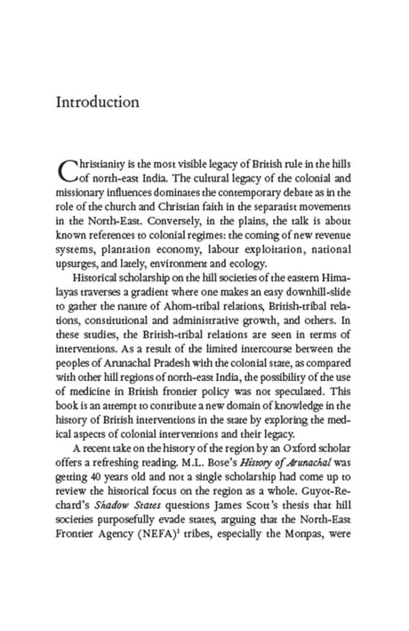 Medicine and Integration of Frontier Tribes: The British and After in Arunachal Pradesh - Retail Maharaj