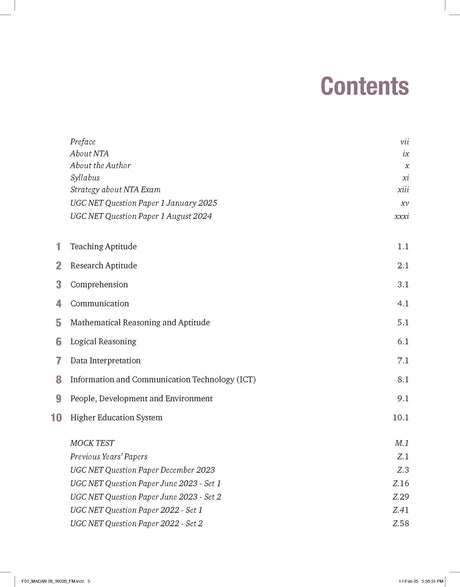 Pearson NTA UGC NET 2025 Paper 1 by KVS Madaan | Teaching & Research Aptitude | NET/SET/JRF | 3500+ Practice Questions | Unit-wise Previous Years’ Questions (1997-2022) | Fully Solved Papers from 2022-2025 | Chapter-wise Digital Diagnostic Tests, Mock Tes - Retail Maharaj