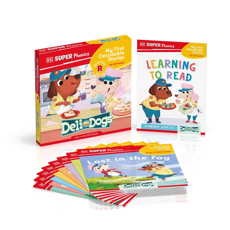 DK Super Phonics My First Decodable Stories Deli Dogs - Retail Maharaj