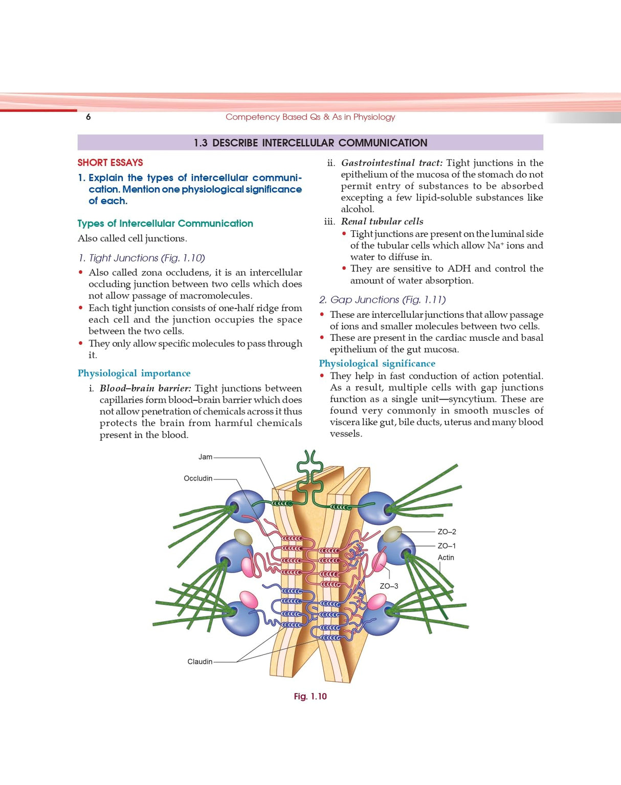 Competency Based Questions And Answers In Physiology For First Mbbs Professional Examination (Pb 2024)
