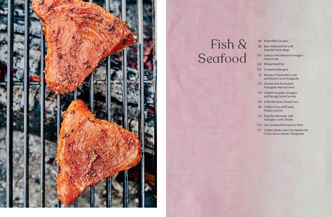The Outdoor Kitchen: Live-Fire Cooking from the Grill [A Cookbook] - Retail Maharaj