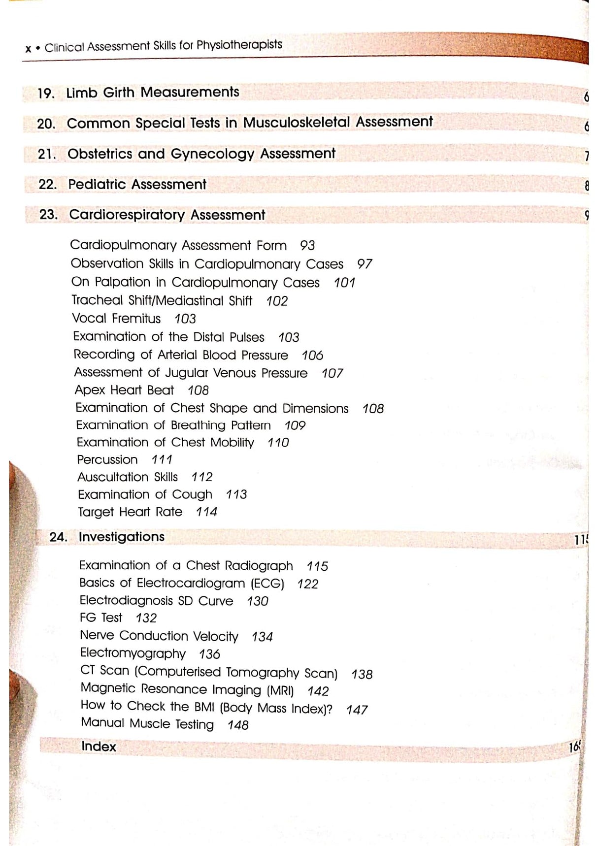 Clinical Assessment Skilss For Physiotherapists And Occupationals (Pb 2017)