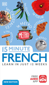 15 Minute French: Learn in Just 12 Weeks - Retail Maharaj