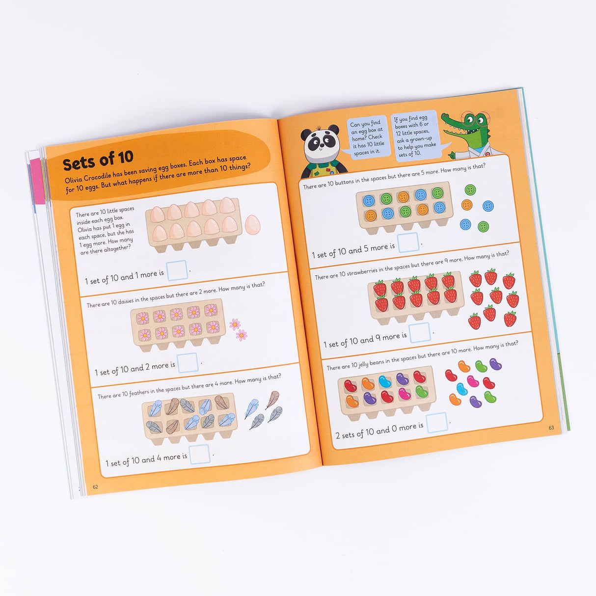 Shapes, Colours and Numbers: A Learn With Ladybird 4 in 1 Activity Book - Shapes, Colours, Patters; Count from 0-20; Counting Games & First Sums - Practice Skills for School (3-5 Years)